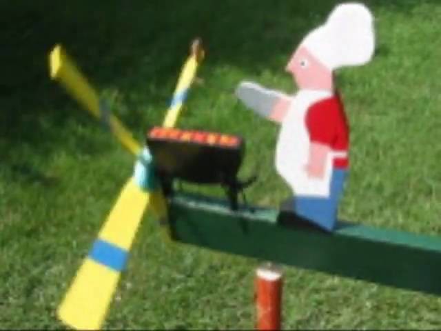 Barbecue Whirligig with Yummy Steaky
