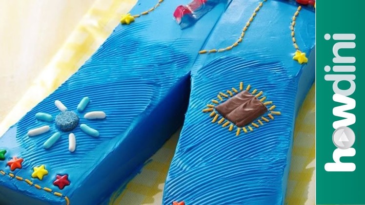 Birthday Cake Ideas: How to Make a Blue Jeans Birthday Cake