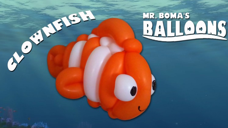 Clown Fish Balloon Animal Tutorial (Balloon Twisting & Modeling #2)