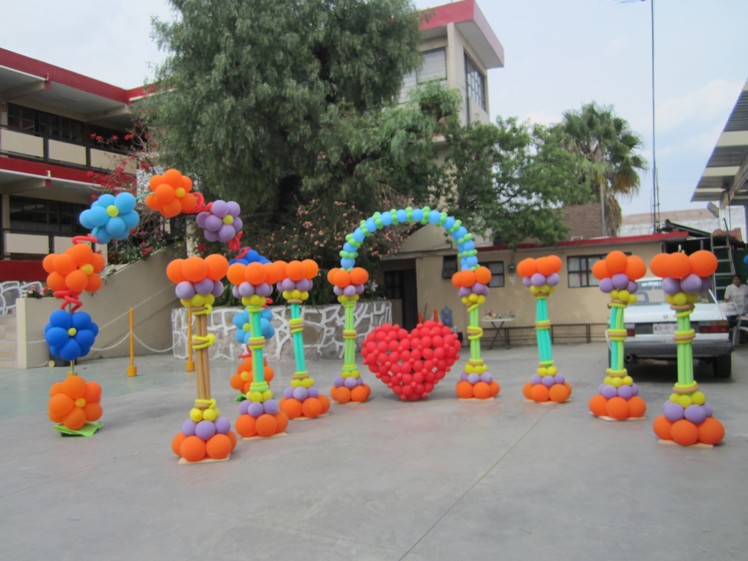 Curso de decoraciones con globos - Decoraciones con globos