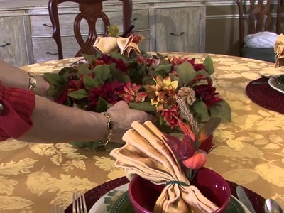 Decorative Thanksgiving Table Touches