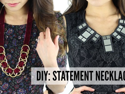 DIY: 3 Statement Necklaces!