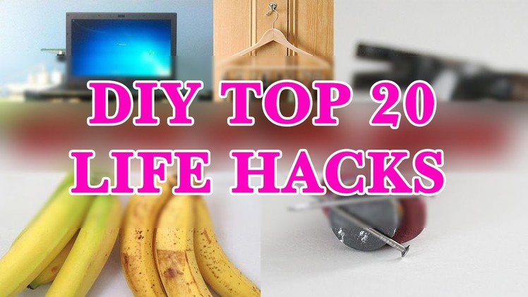 DIY Crafts - Top 20 Most Genius Life Hacks
