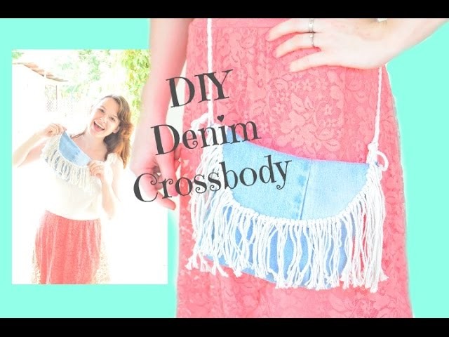 DIY Denim Crossbody Bag