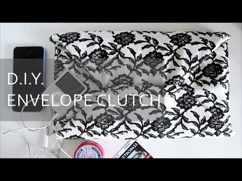 DIY Envelope Clutch | NANCY MAC