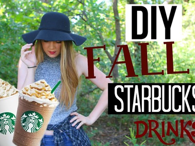 DIY Fall Starbucks Drinks | 2015