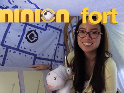 DIY: How to Build a Minion Lair Themed Fort. Forts n Crafts