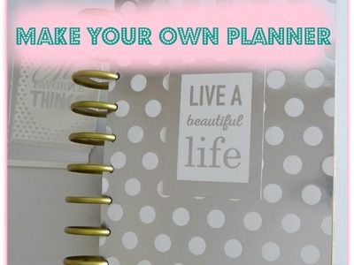 DIY:How to:Tutorial:Make your own planner!! by SaCrafters