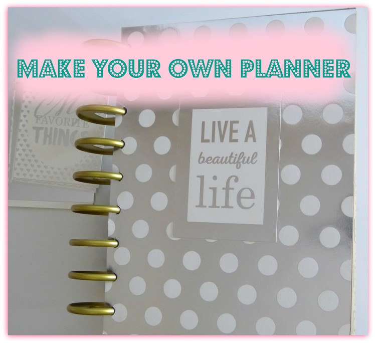 DIY:How to:Tutorial:Make your own planner!! by SaCrafters