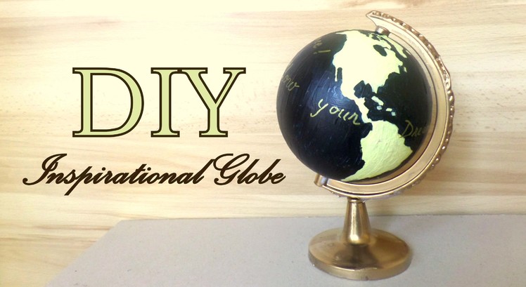 DIY Inpirational Globe  (Guest Book Wedding Idea) | by Fluffy Hedgehog
