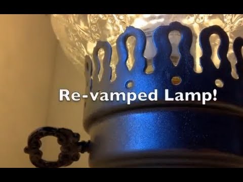 DIY: Lamp Re-Vamp ♡ Theeasydiy #RoomDecor