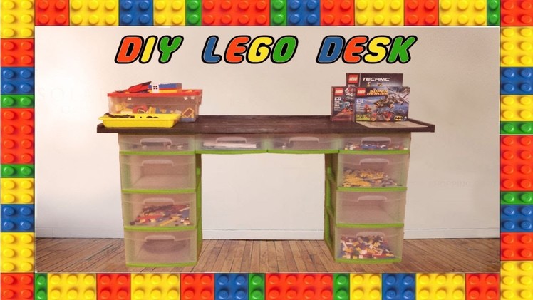 DIY Lego Desk
