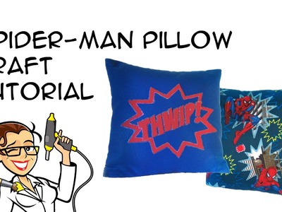 DIY Spider Man Pillow: Crafty McFangirl Tutorial