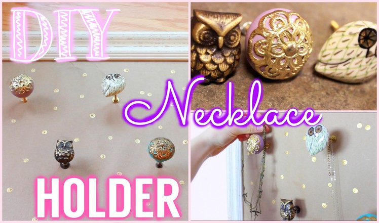 DIY Tumblr + Pinterest Inspired Jewelry Holder!