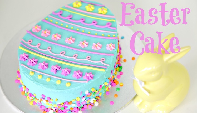 Easter Egg Cake Decorating - CAKE STYLE