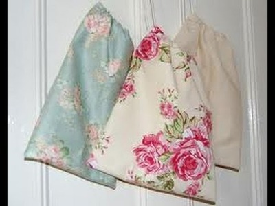 Easy DIY Drawstring Bags