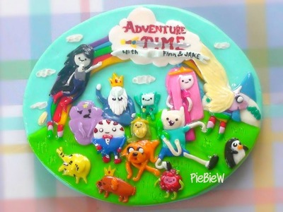 Handmade Adventure Time Magnet!