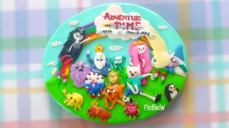 Handmade Adventure Time Magnet!
