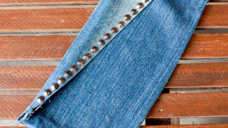 How To Assemble a Cool Denim No - DIY Sew Clutch Tutorial - Style