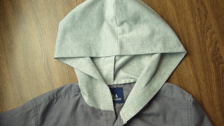 How To Change A Collar Into A Hood - DIY Style Tutorial - Guidecentral