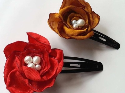 How To Create Pretty Flower Hair Clips - DIY Crafts Tutorial - Guidecentral
