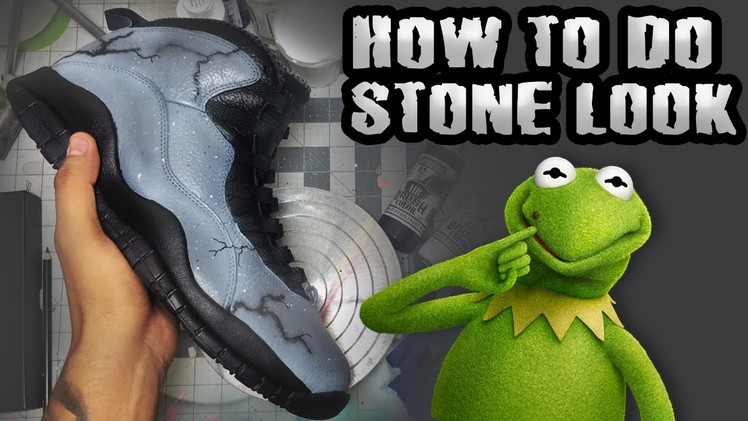 HOW TO DO STONE EFFECT!! DIY