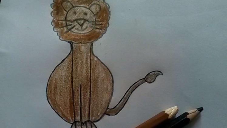How To Draw A Lion Easily - DIY Crafts Tutorial - Guidecentral