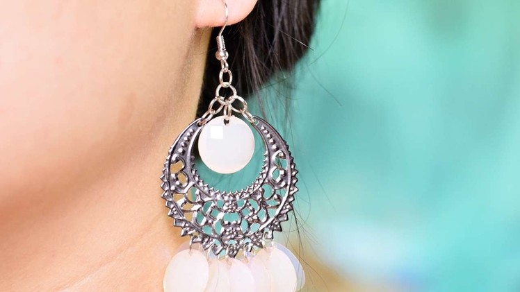 How To Easily Make Pretty Dangling Earrings - DIY Style Tutorial - Guidecentral