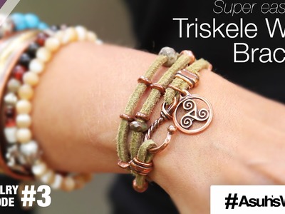 How to make a cool Bracelet out of the Tierra Cast Triskele Wrap Kit ?