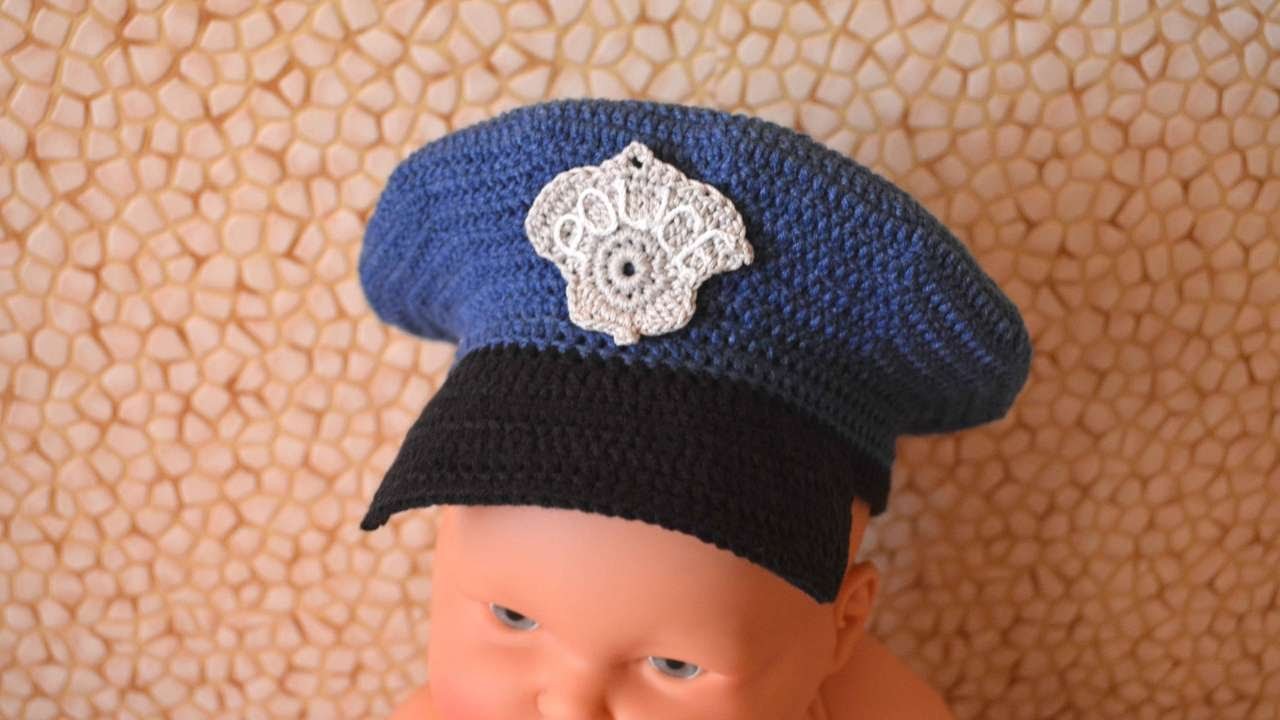 how-to-make-a-policeman-hat-diy-crafts-tutorial-guidecentral