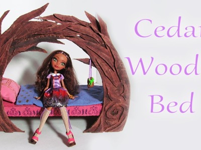 How to make Cedar Wood's Bed [EVER AFTER HIGH]
