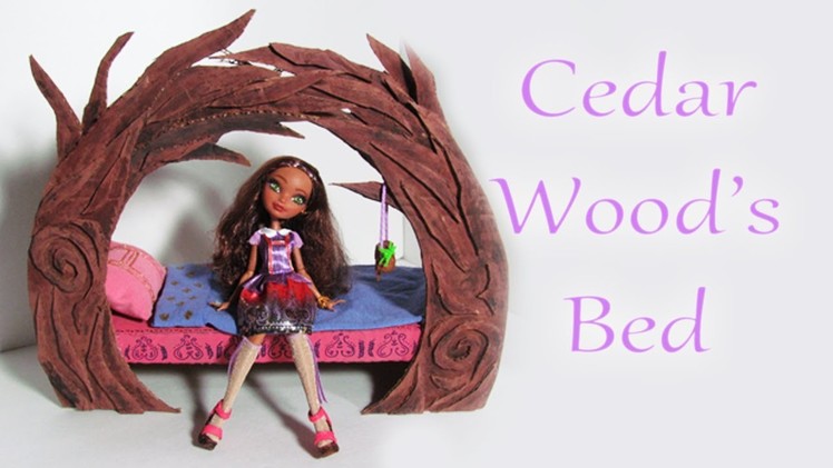 How to make Cedar Wood's Bed [EVER AFTER HIGH]