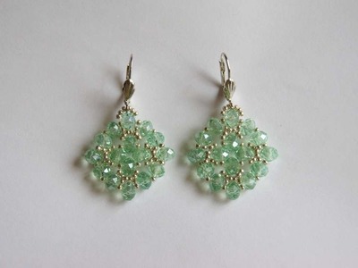 How To Make Sparkling Earrings From Beads - DIY Style Tutorial - Guidecentral