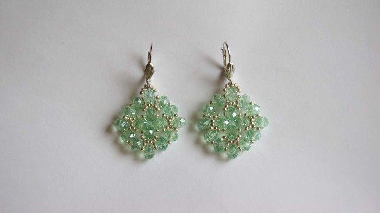 How To Make Sparkling Earrings From Beads - DIY Style Tutorial - Guidecentral