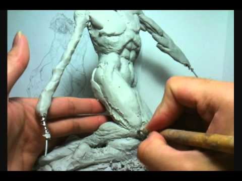 How to Sculpt Wolverine : Part 2 - Roughing out Forms