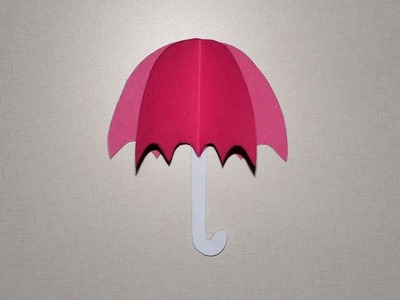 How To Umbrella From Color Paper. - DIY Crafts Tutorial - Guidecentral