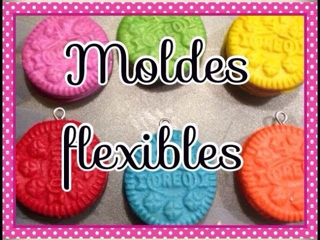 Moldes flexibles caseros para fimo, jumping i clay.flexible molds home