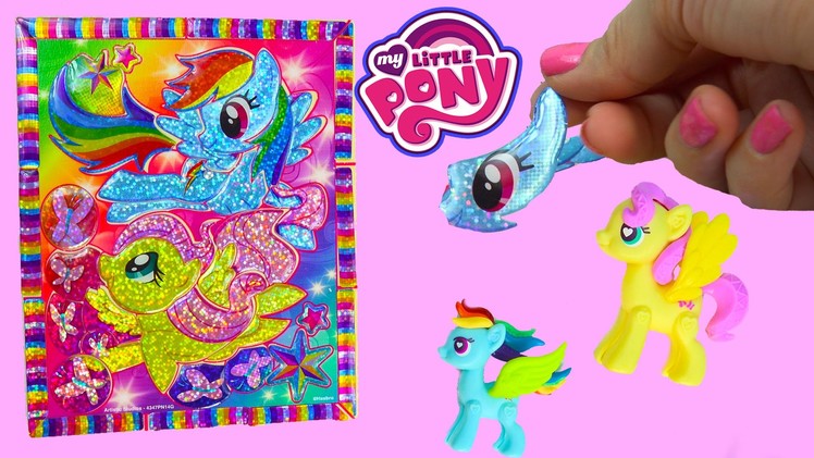 My Little Pony Rainbow Dash Sticker By Number Crystal Masterpiece Puzzle Fluttershy MLP Fun