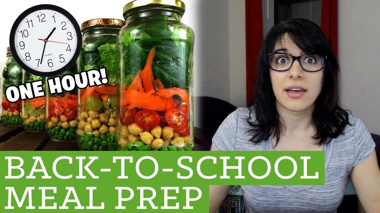 ONE HOUR Meal Prep!? Meal Prepping Ideas For Beginners