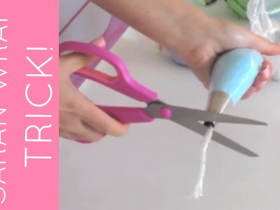 Saran Wrap Trick- Filling A Piping Bag With Frosting | Cupcakes 101 Video: Quick, Easy Tips & Tricks