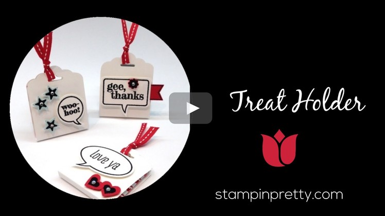 Stampin' Up! Tutorial:  How to Create a Treat Holder