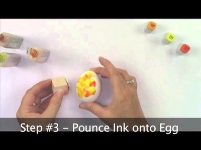 Copic In The Craft Room: Marbled Easter Eggs