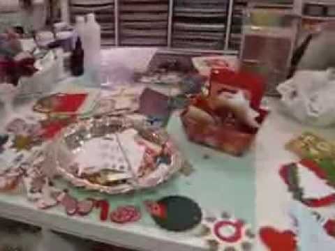 Craft Room Tour Dec 2013, ETSY haul, and Holiday Greetings!