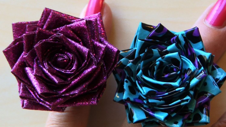 DUCT TAPE ROSE RING - How to
