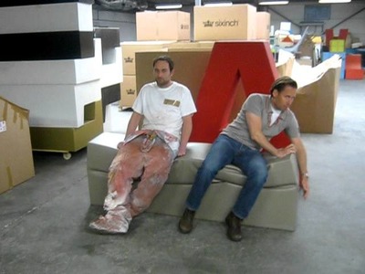 Foamcoating, deflation bench by sixinch design furniture foamcoating