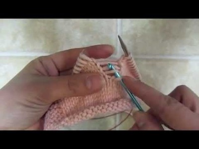 How to fix a dropped stitch in stockinette