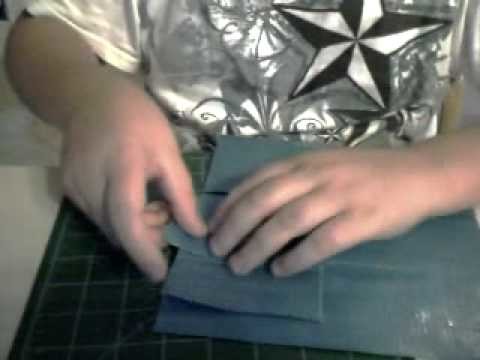 How to make a womens duct tape wallet part 3
