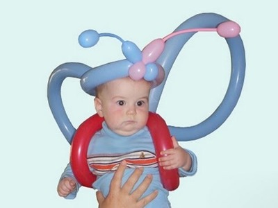 How to make balloon butterfly costume
