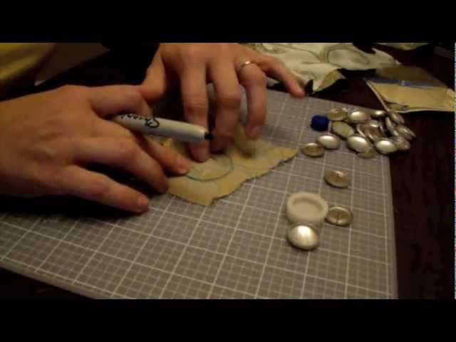 How to Make Fabric Covered Buttons via SavingTheFamilyMoney.com