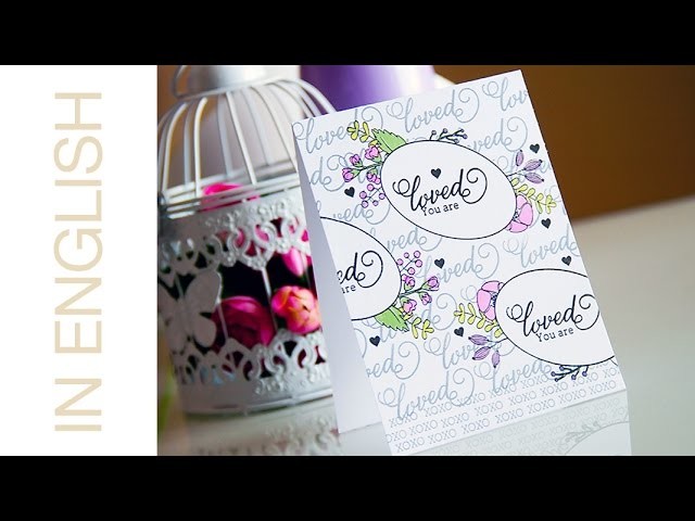 One Layer Stamping and Masking with Waffle Flower Crafts